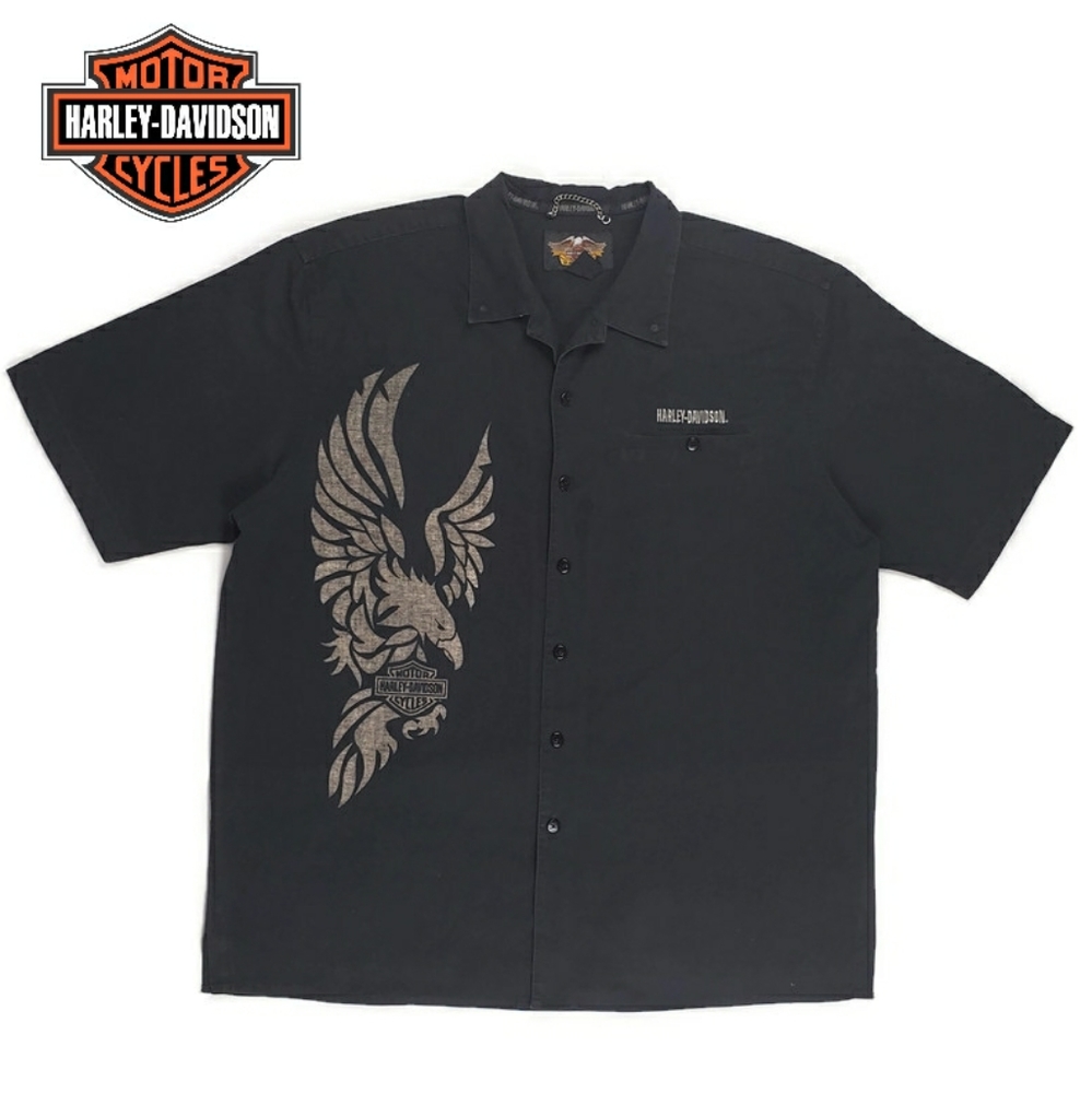 Harley Davidson Motorcycles Eagle Graphic Men XL